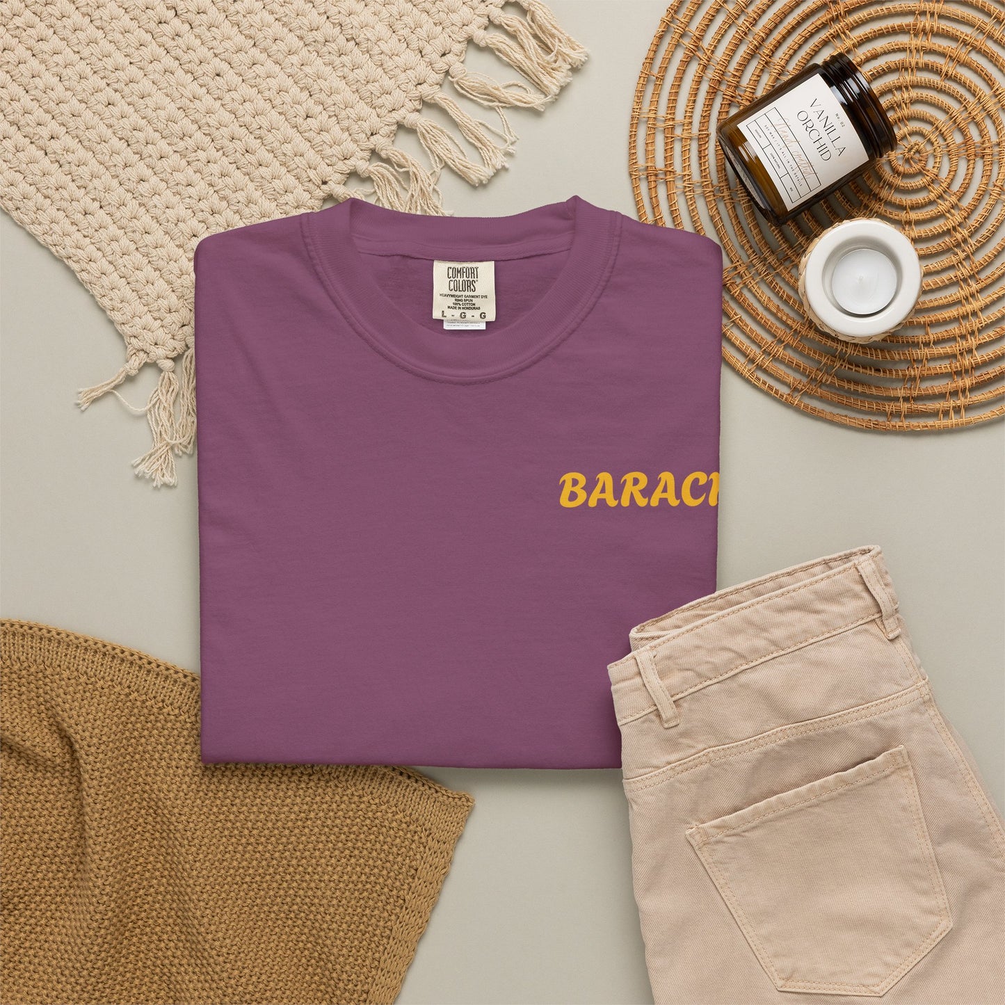 BARACHI- Unisex Garment-Dyed T-shirt
