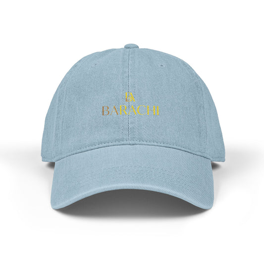 BARACHI- Denim Hat (Embroidery)