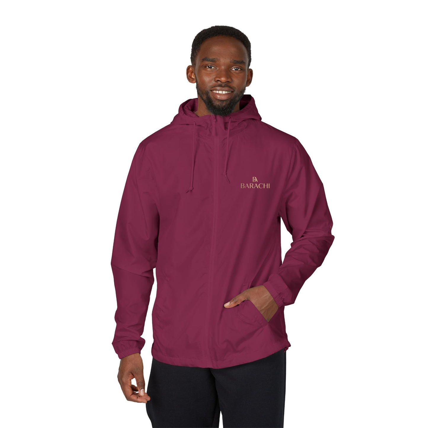 Unisex Full-Zip Windbreaker Jacket