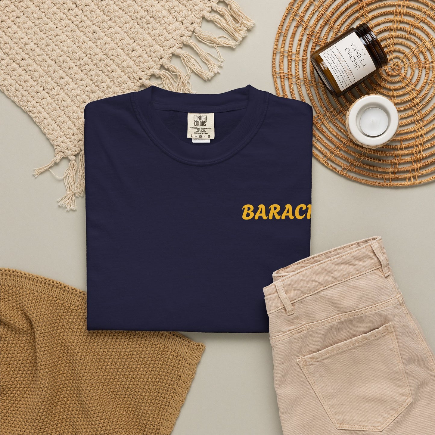 BARACHI- Unisex Garment-Dyed T-shirt