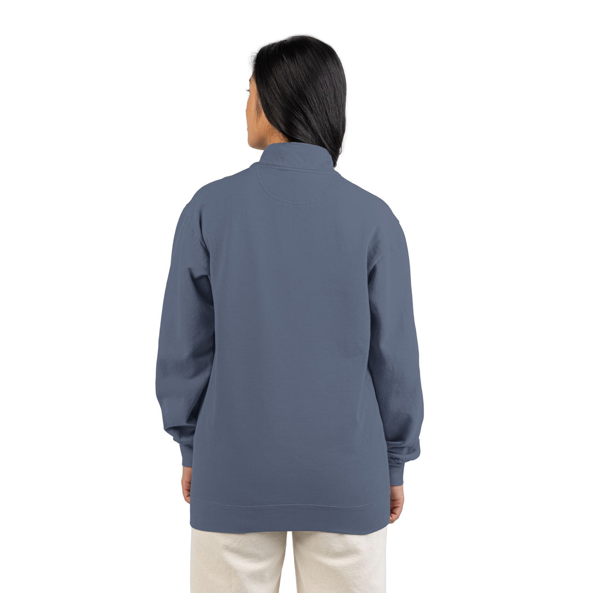 BARACHI- Unisex Adult Quarter-Zip Sweatshirt