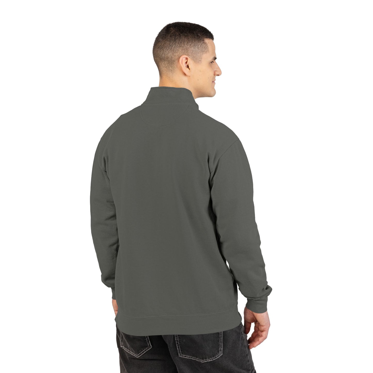 BARACHI- Unisex Adult Quarter-Zip Sweatshirt