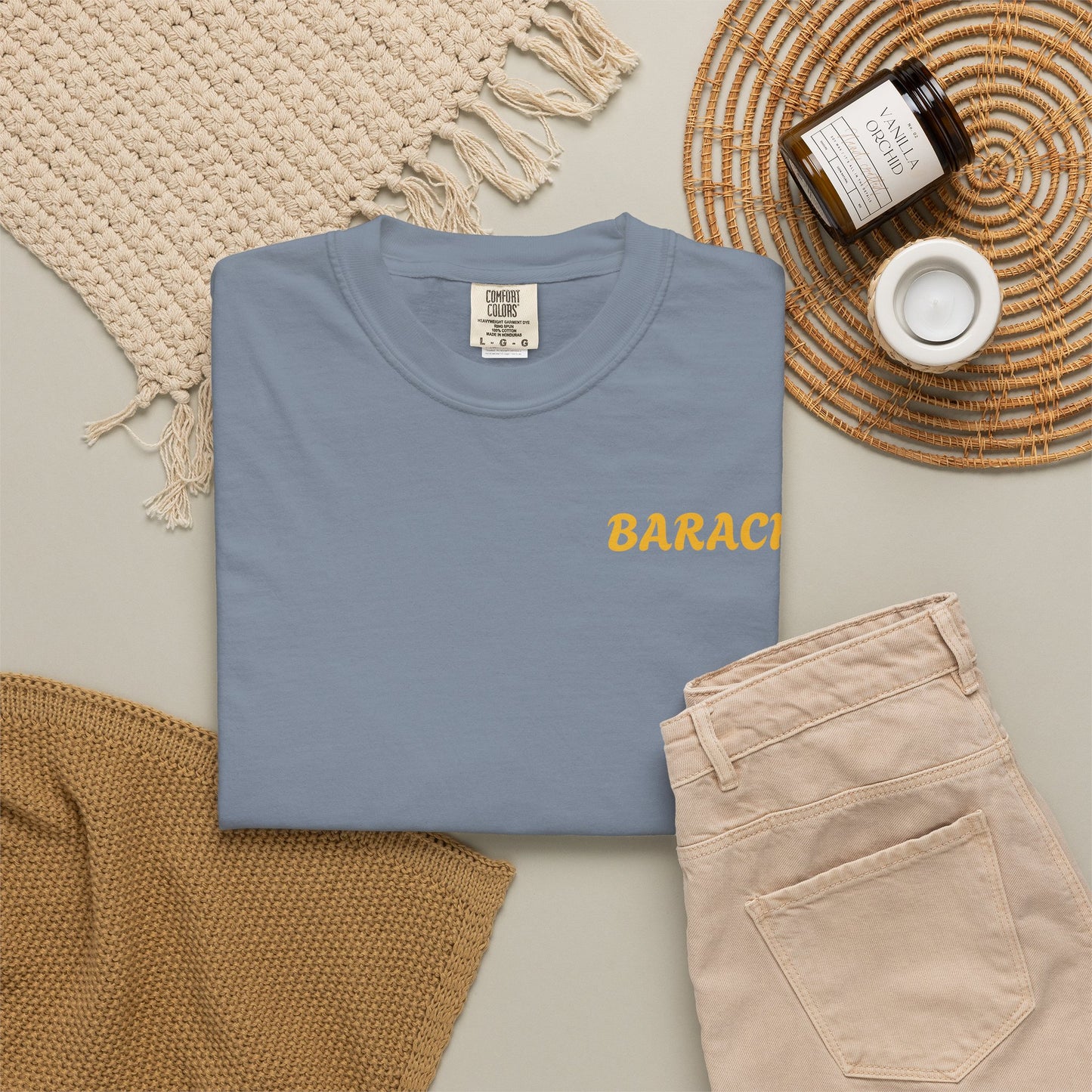 BARACHI- Unisex Garment-Dyed T-shirt