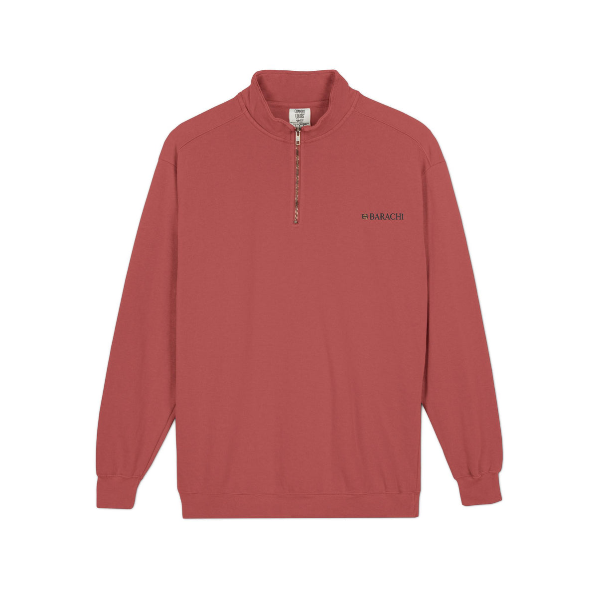 BARACHI- Unisex Adult Quarter-Zip Sweatshirt