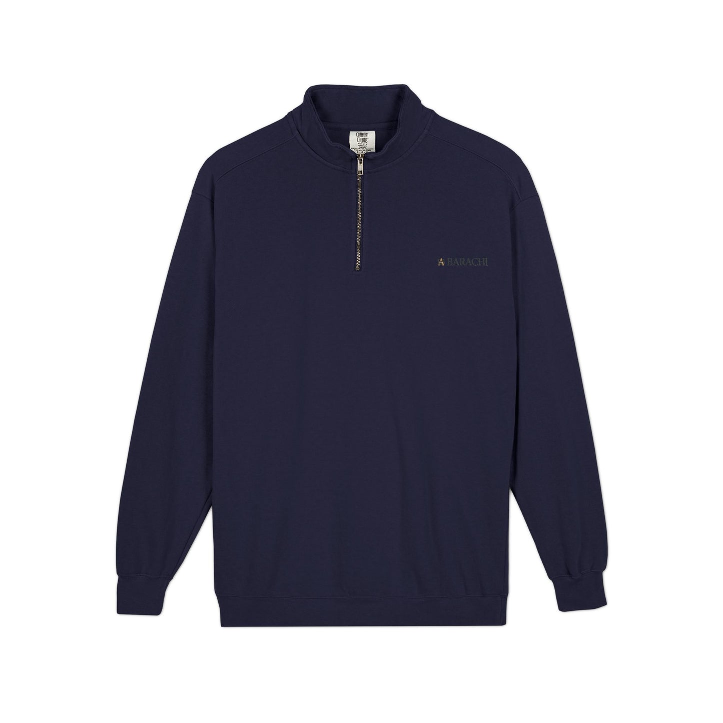 BARACHI- Unisex Adult Quarter-Zip Sweatshirt