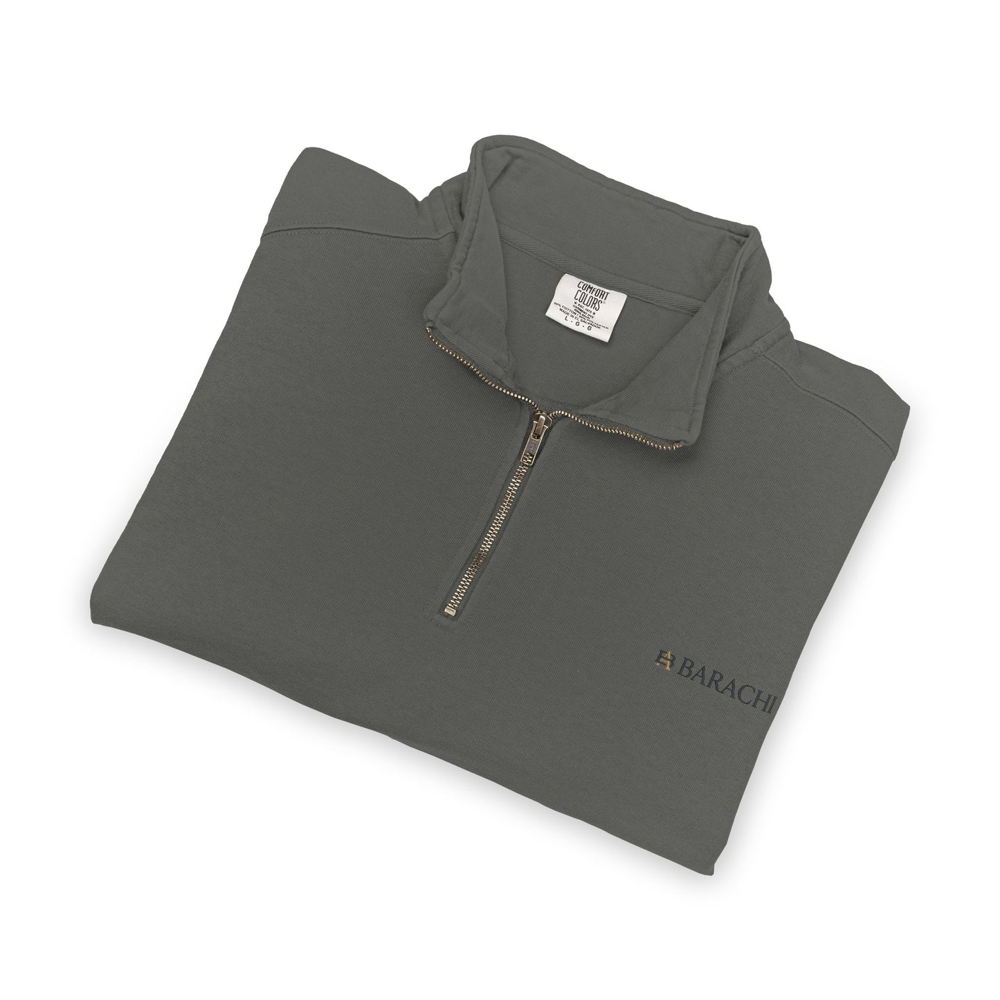 BARACHI- Unisex Adult Quarter-Zip Sweatshirt