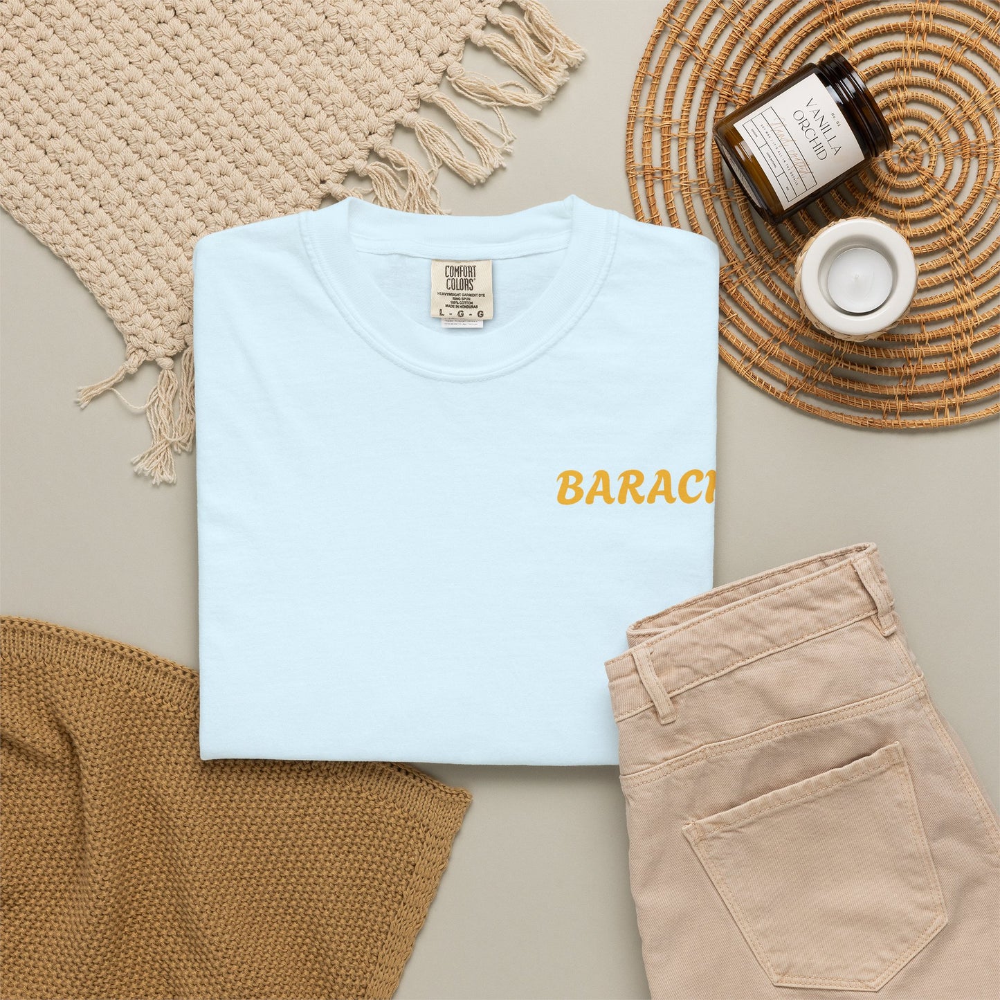 BARACHI- Unisex Garment-Dyed T-shirt