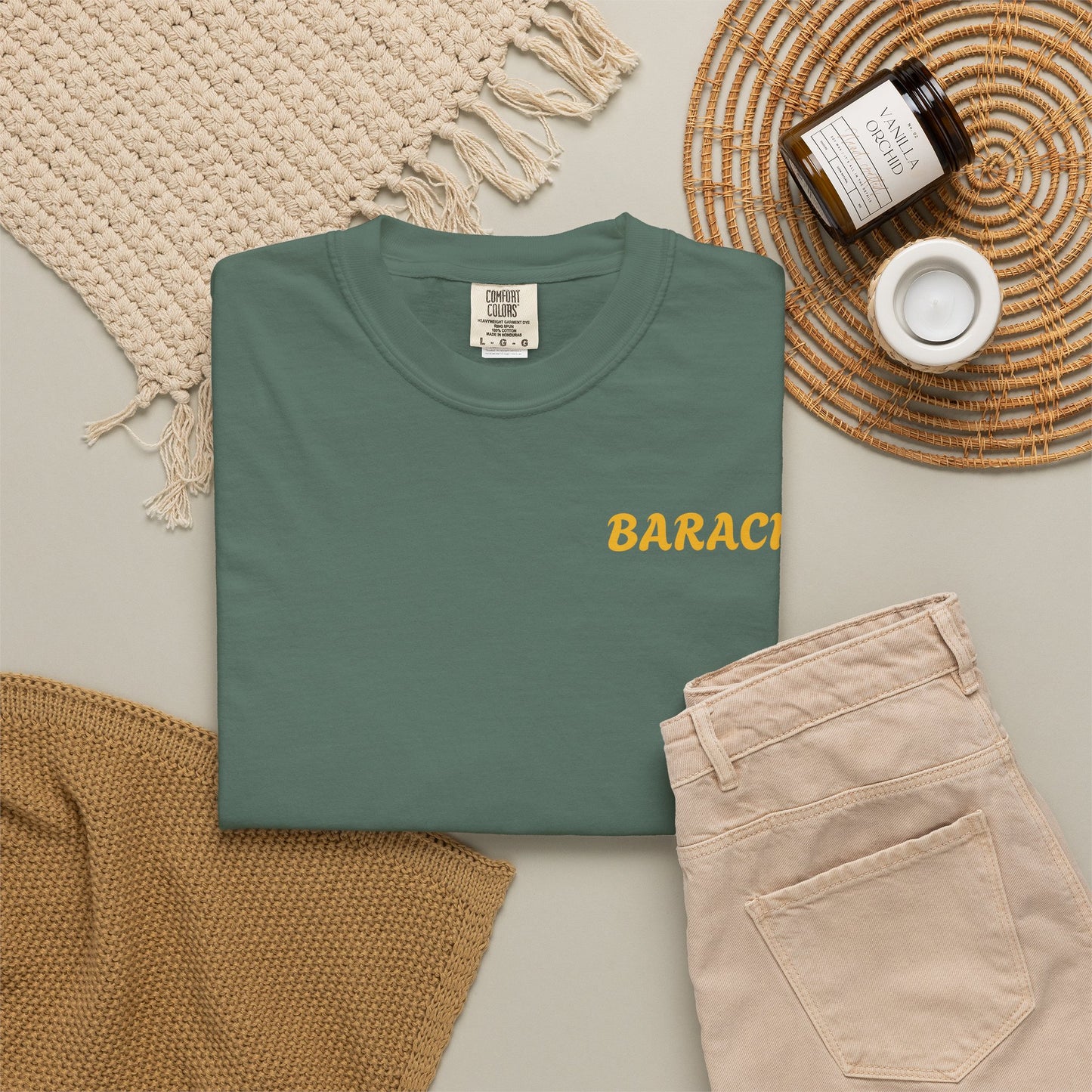 BARACHI- Unisex Garment-Dyed T-shirt