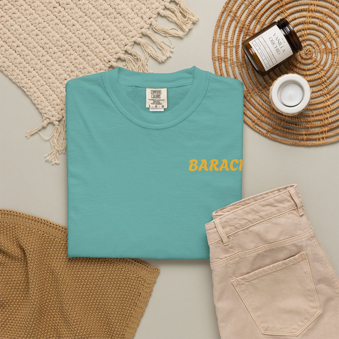 BARACHI- Unisex Garment-Dyed T-shirt
