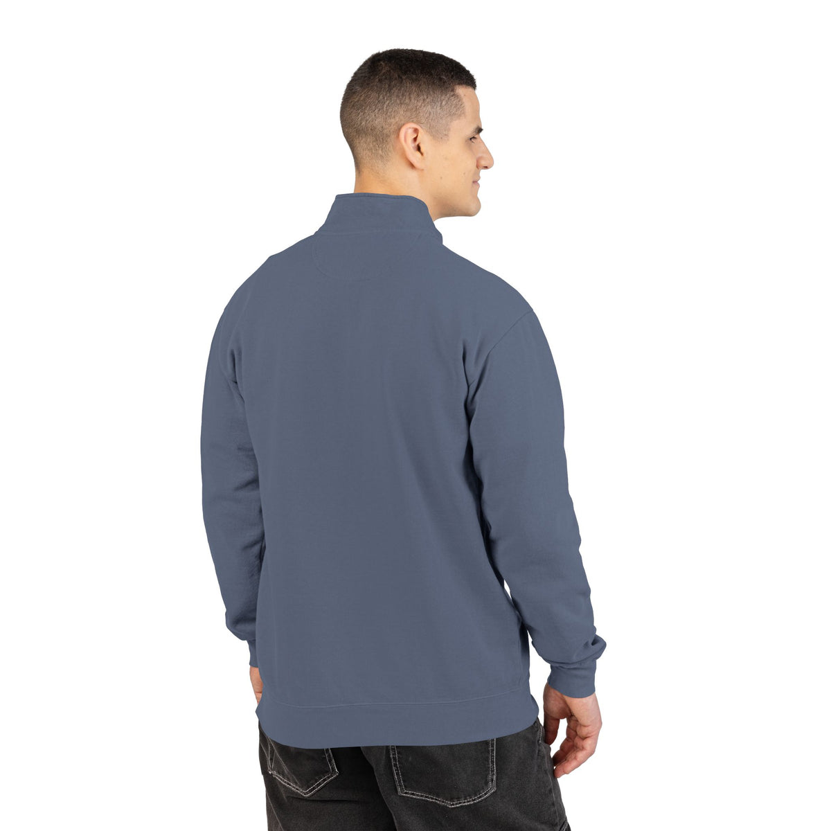 BARACHI- Unisex Adult Quarter-Zip Sweatshirt