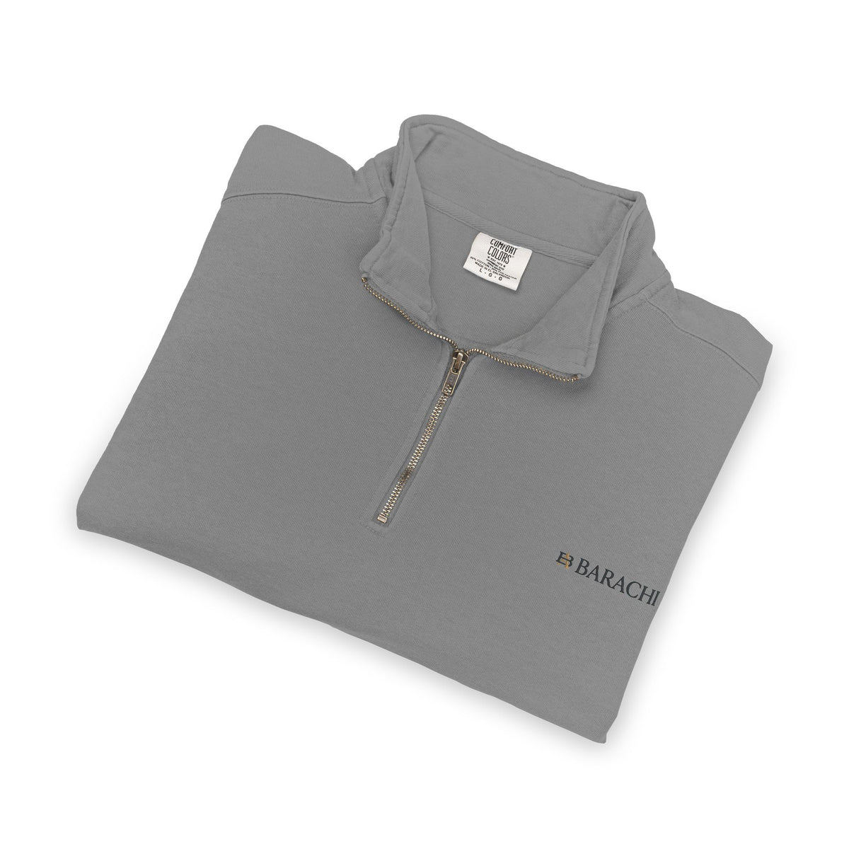 BARACHI- Unisex Adult Quarter-Zip Sweatshirt