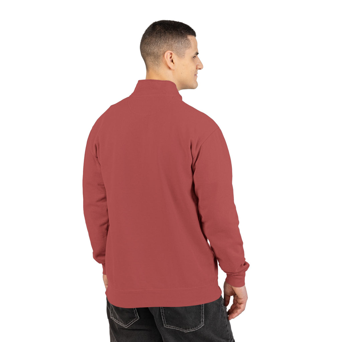 BARACHI- Unisex Adult Quarter-Zip Sweatshirt