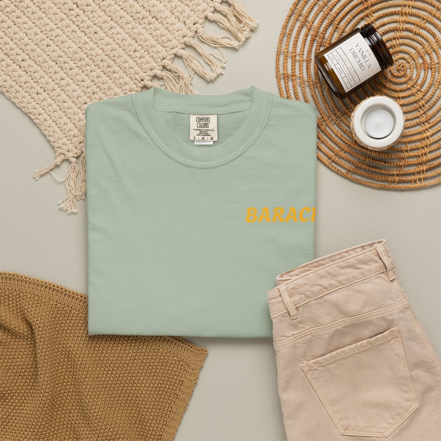 BARACHI- Unisex Garment-Dyed T-shirt