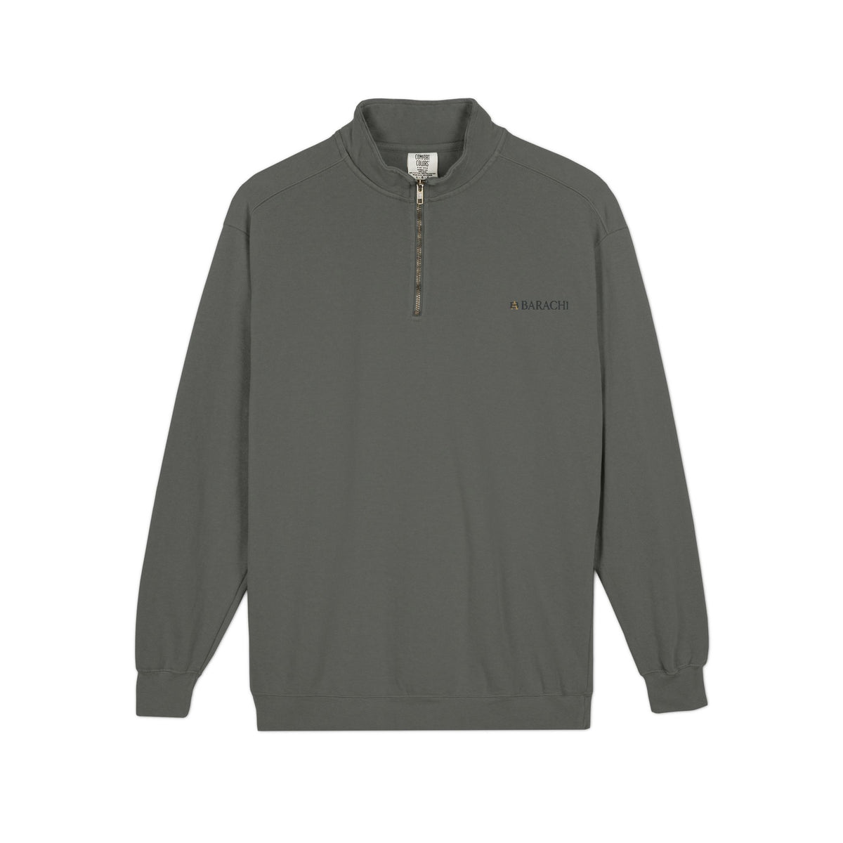 BARACHI- Unisex Adult Quarter-Zip Sweatshirt