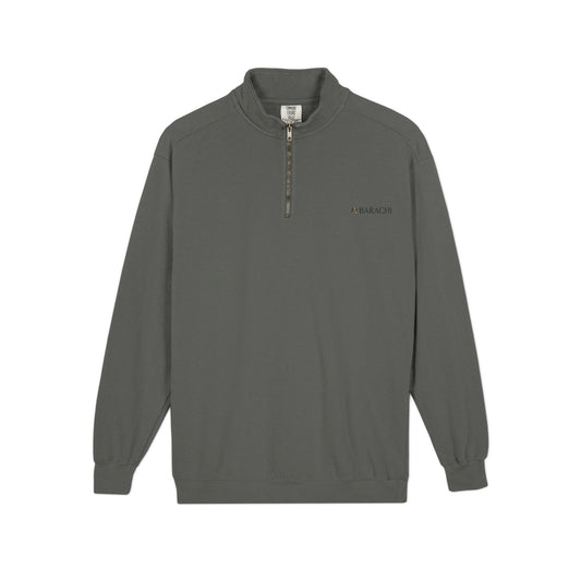 BARACHI- Unisex Adult Quarter-Zip Sweatshirt
