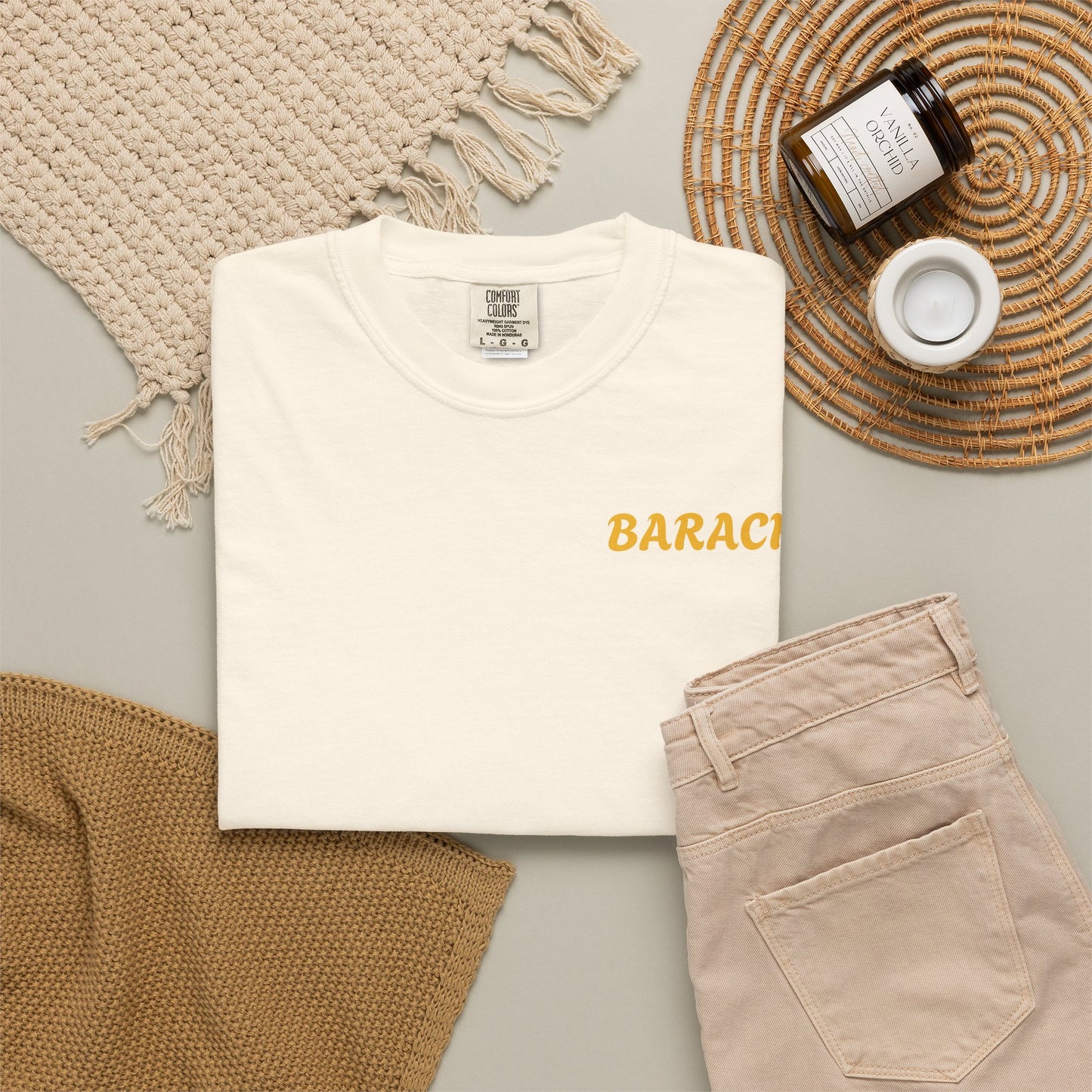 BARACHI- Unisex Garment-Dyed T-shirt