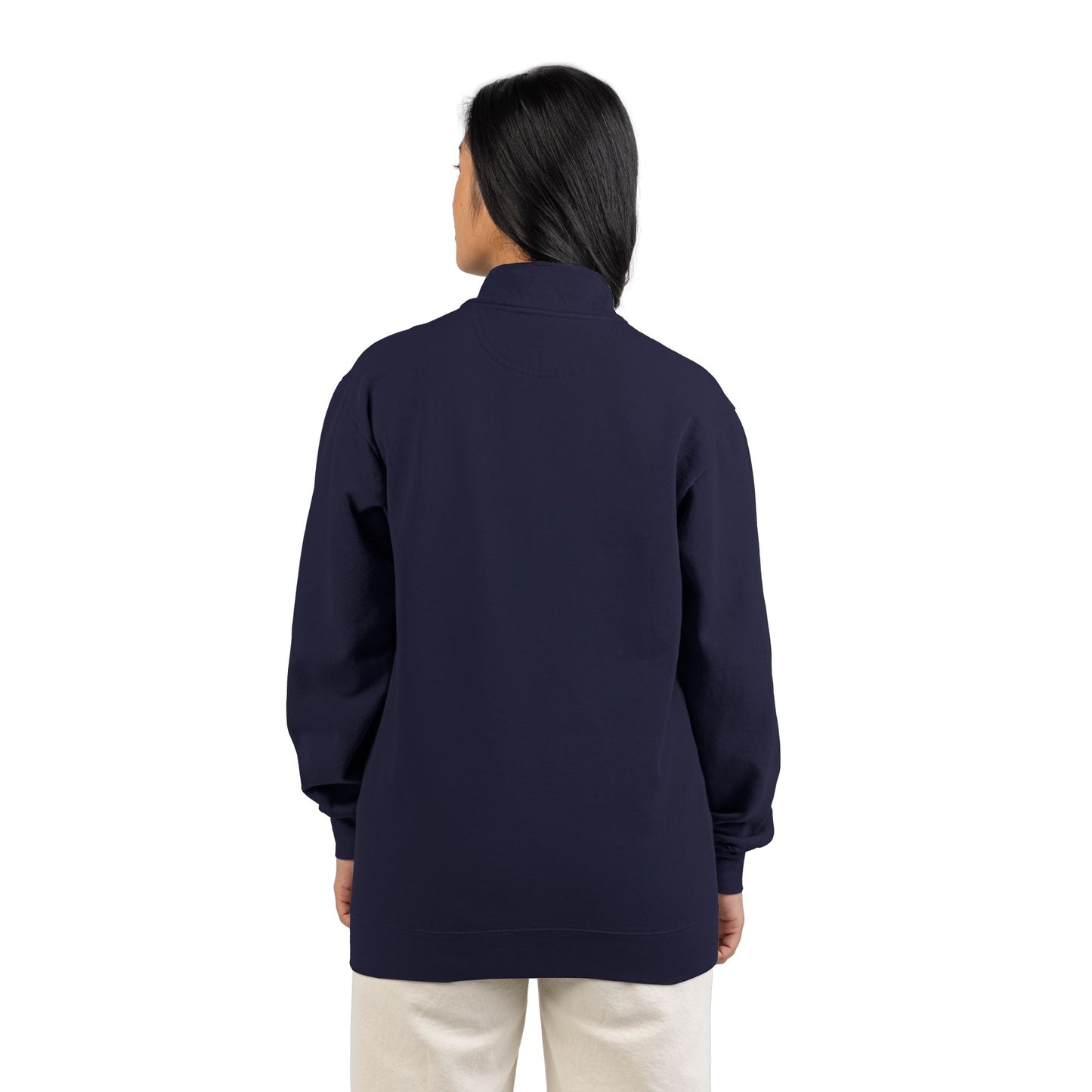 BARACHI- Unisex Adult Quarter-Zip Sweatshirt