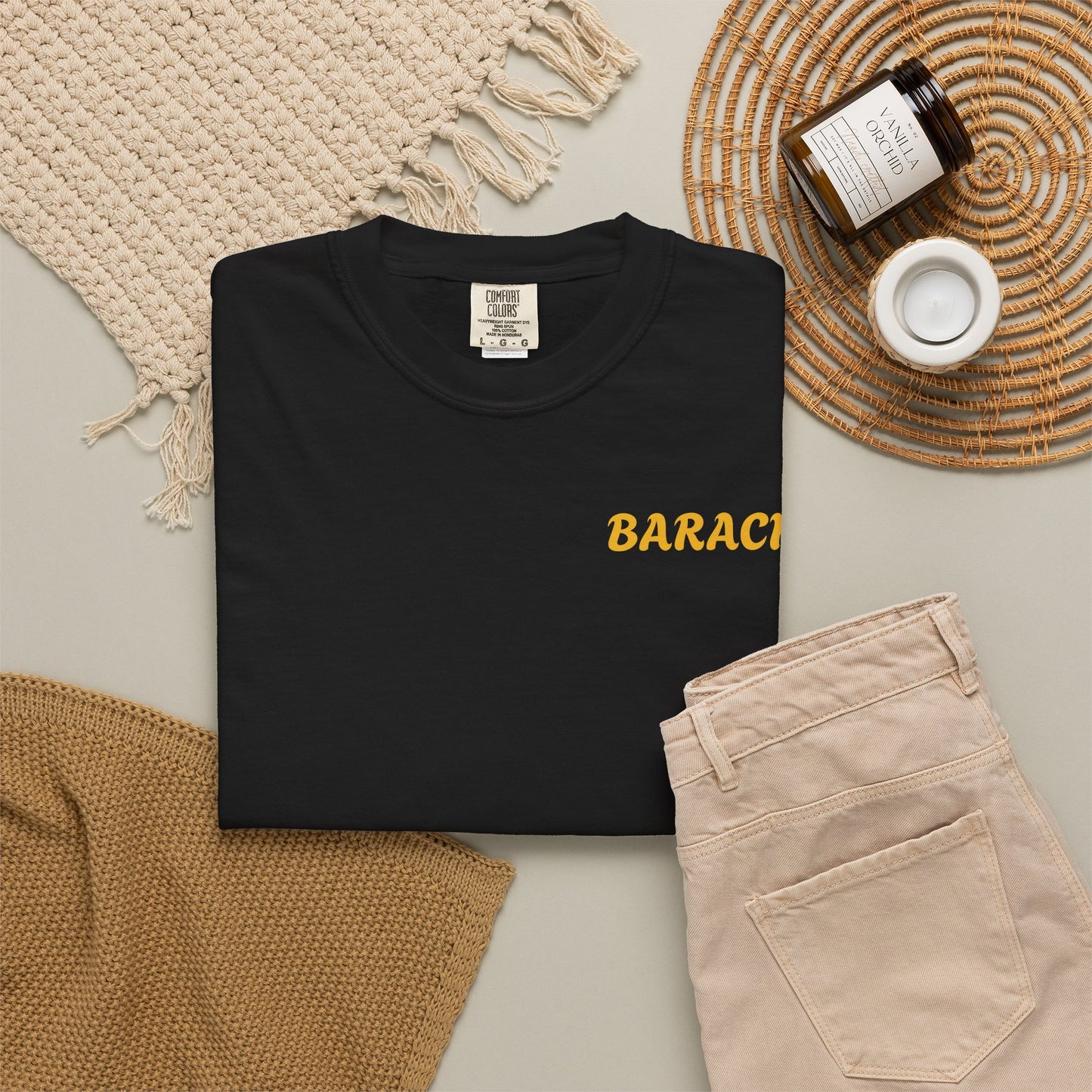 BARACHI- Unisex Garment-Dyed T-shirt