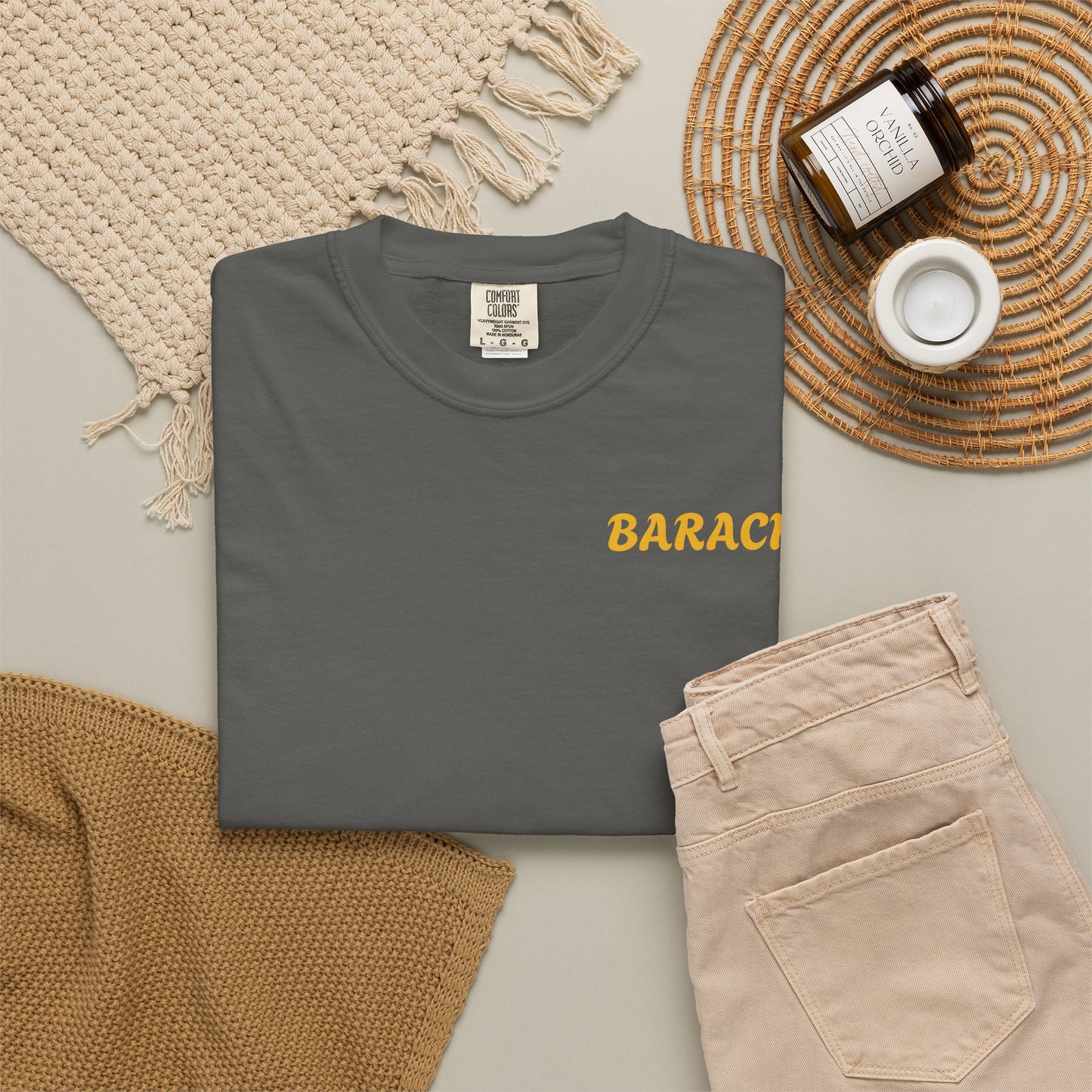 BARACHI- Unisex Garment-Dyed T-shirt