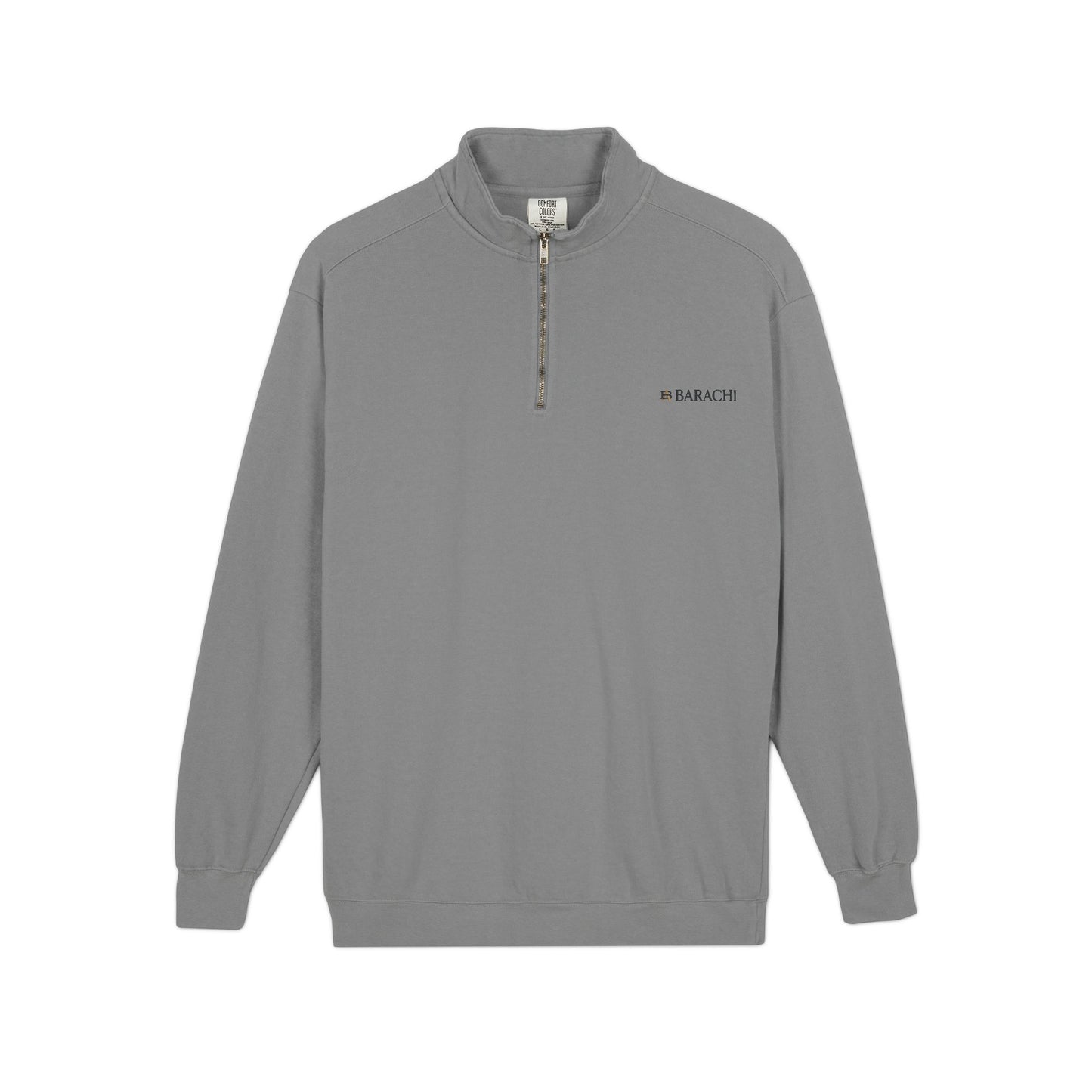 BARACHI- Unisex Adult Quarter-Zip Sweatshirt