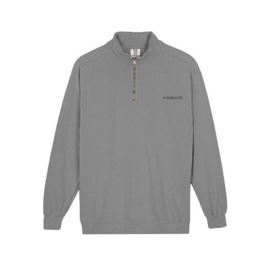BARACHI- Unisex Adult Quarter-Zip Sweatshirt