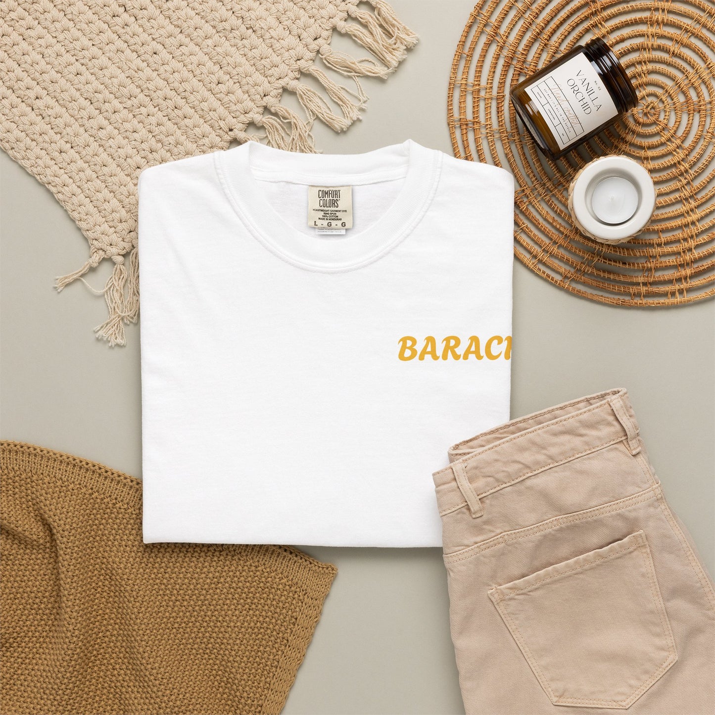 BARACHI- Unisex Garment-Dyed T-shirt