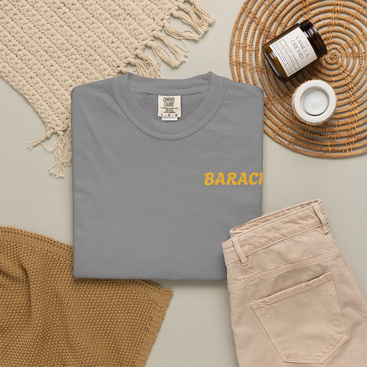 BARACHI- Unisex Garment-Dyed T-shirt