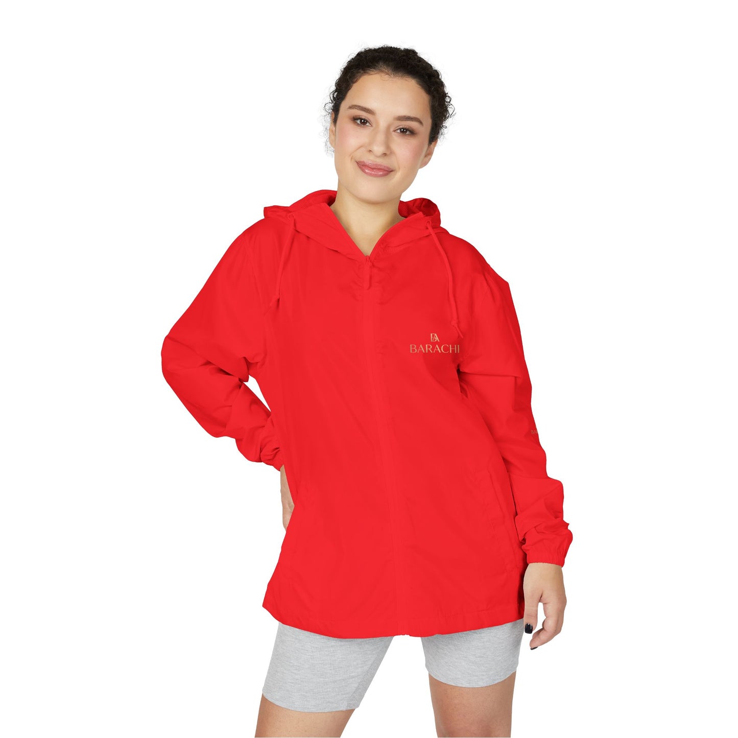 Unisex Full-Zip Windbreaker Jacket