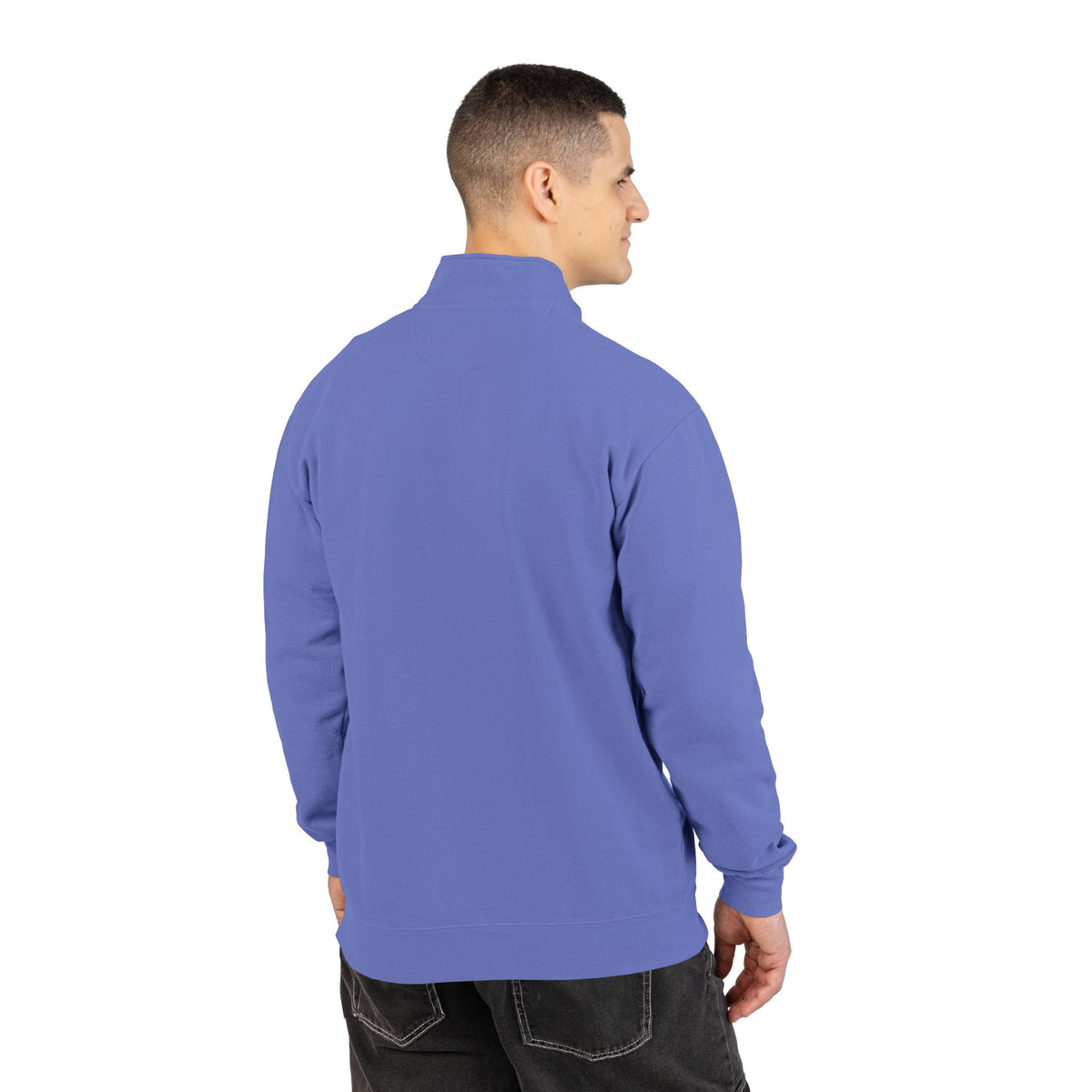 BARACHI- Unisex Adult Quarter-Zip Sweatshirt