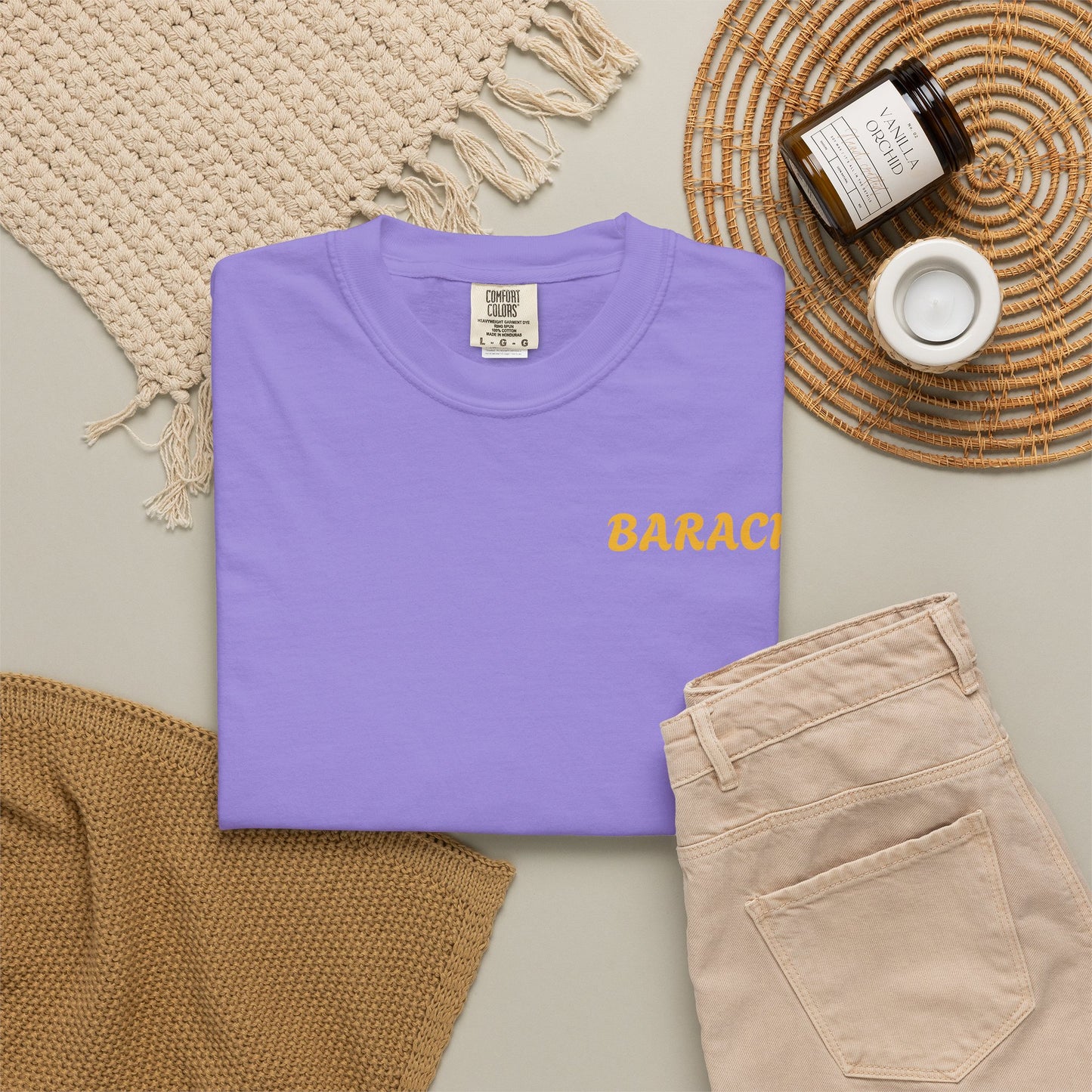 BARACHI- Unisex Garment-Dyed T-shirt